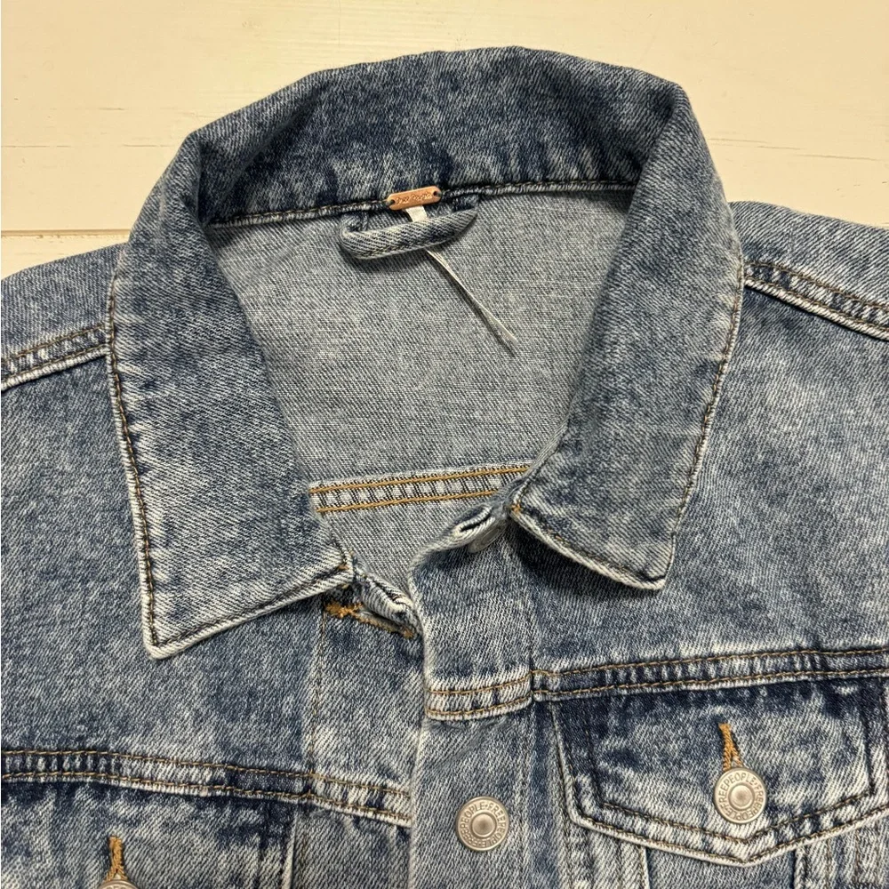 Free People Jean Jacket - Picture 3 of 4